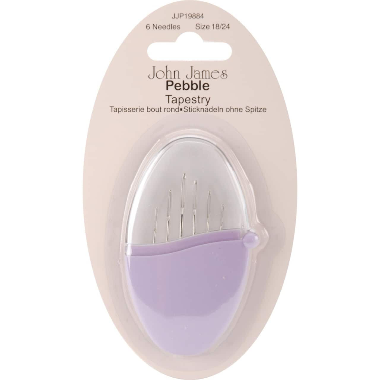 Colonial Needle John James Pebbles Tapestry Needles, 18/24, 6ct.